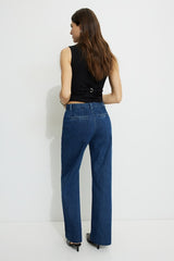 High Rise Wide Leg Trouser Jeans