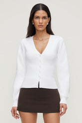 Cinched Waist Cardigan
