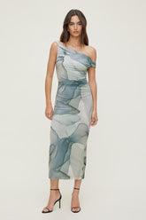 Jayde Mesh Midi Dress