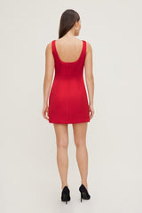 Selina Satin Mini Dress