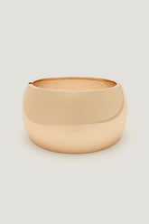 Oversized Chunky Snap Bangle Bracelet