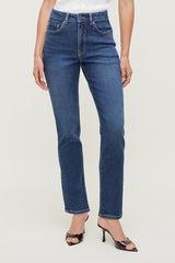 Frenchie High Rise Slim Leg Jeans