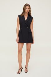 Blazer Romper Mini Dress