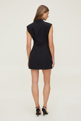 Blazer Romper Mini Dress