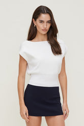 Aria Boat Neck Sweater