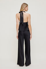 Vea Satin Halter Top