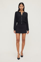 Rebecca Bow Button Cardigan