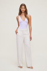 Sculpt Plunging V Neck Bodysuit