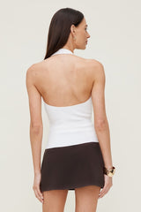 Halter Sweater Tank Top