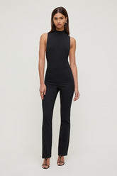 High Rise Slim Bootcut Pants