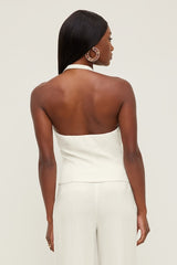 Linen Halter Vest