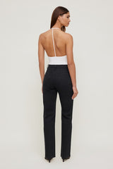 Olivia Comfort High Rise Straight Leg Jeans