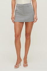 Josefine Pinstripe Mini Skort