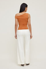 Yasmin Linen Straight Leg Pants
