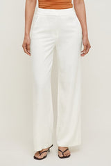 Yasmin Linen Straight Leg Pants