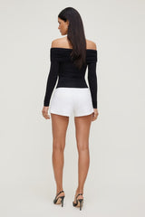 A Line High Rise Shorts