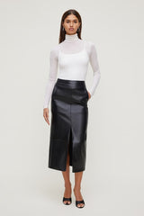 Sheer Layered Cami and Turtleneck