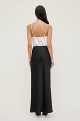 Satin Maxi Skirt