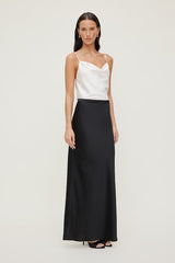 Satin Maxi Skirt