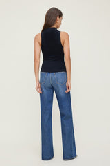 Sculpt Mock Neck Tank Top