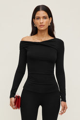 Twisted Long Sleeve Top