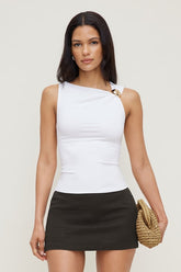Sculpt Metal Detail Top