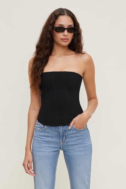 Mesh Corset Top