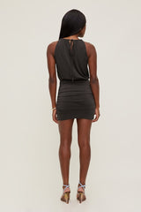 Sculpt Keyhole Mini Dress