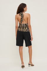 Vea Georgette Halter Top