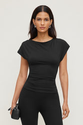 Flutter Sleeve Top