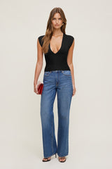 V Neck Bandage Top