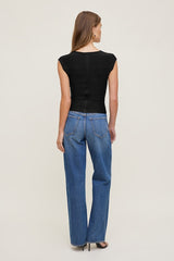 V Neck Bandage Top