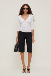 Crepe High Rise Culottes