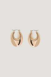 Elongated Chunky Drop Earrings