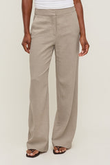 Yasmin Linen Straight Leg Pants