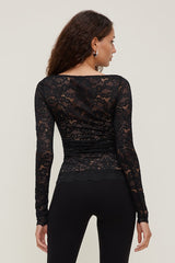 Stella Lace Long Sleeve Top