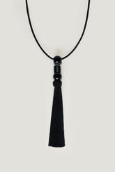 Long Fringe Necklace