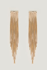 Fringe Chain Earrings