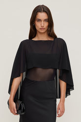 Sheer Short Cape