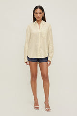 Isla Oversized Linen Shirt