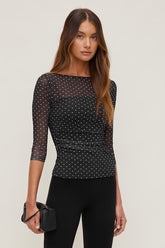 Maude Cotton Spandex T Shirt