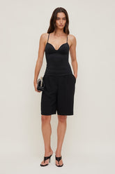 Alex High Rise Bermuda Shorts