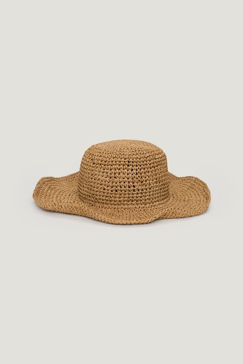 Straw Bucket Hat
