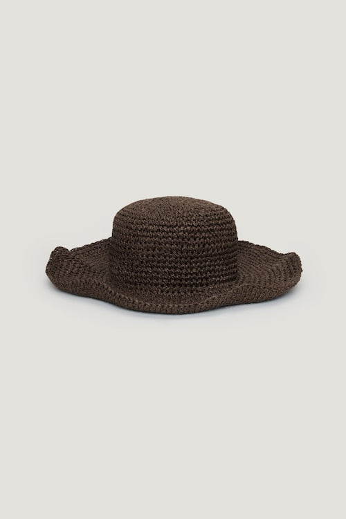Straw Bucket Hat