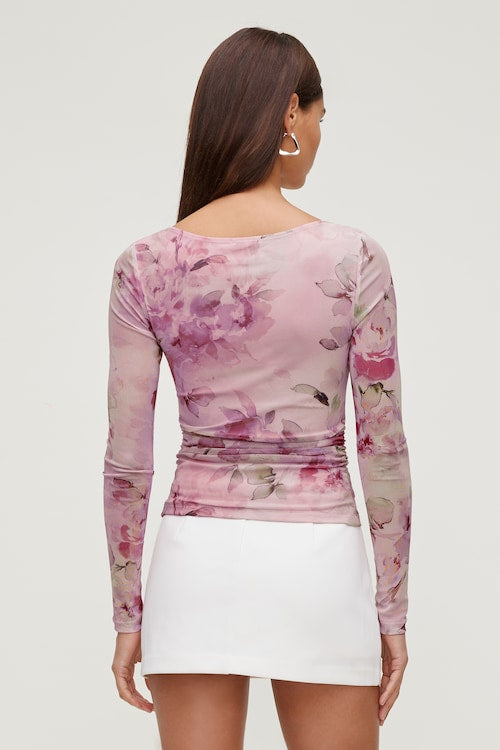 Stella Mesh Long Sleeve Top