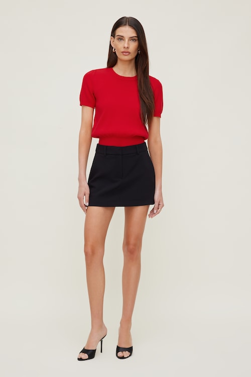 Josefine Flannel Mini Skort