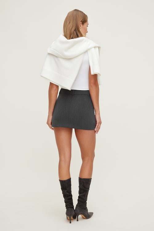Josefine Flannel Mini Skort