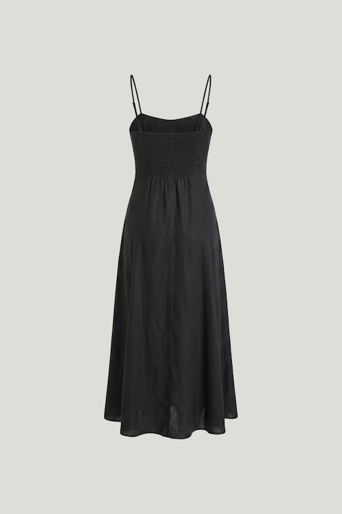 Belle Linen Midi Dress