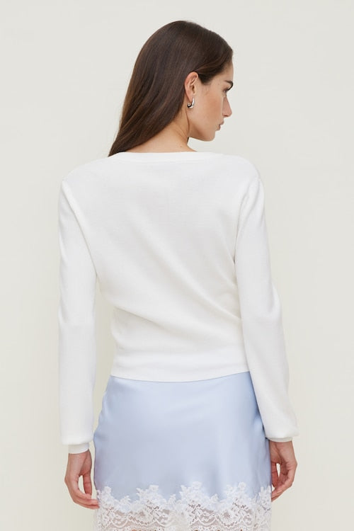 Rebecca Crewneck Cardigan