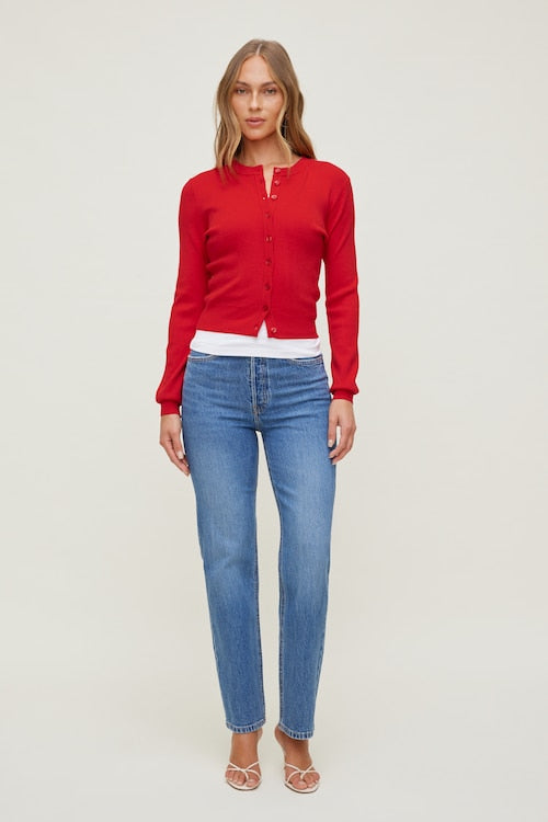 Rebecca Crewneck Cardigan
